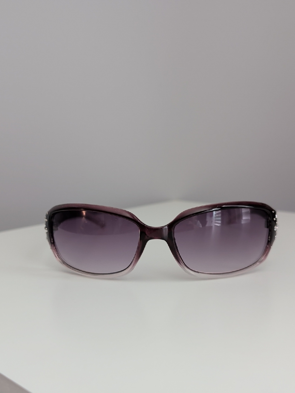 Nine West Purple Oversized Women's Sunglasses